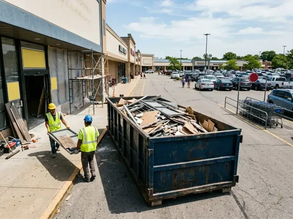retail-store-renovation-debris-003 — frequently asked questions, Roll-off Dumpster Rentals in Murphysboro, IL